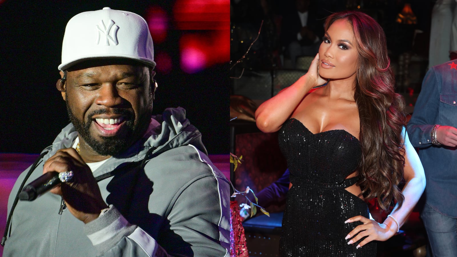 50 Cent and Daphne Joy