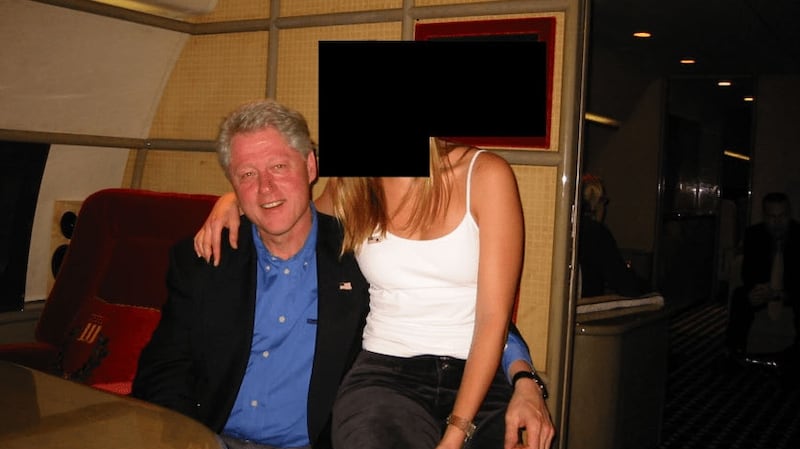 Bill Clinton in image from the Epstein Files released December 19, 2025.