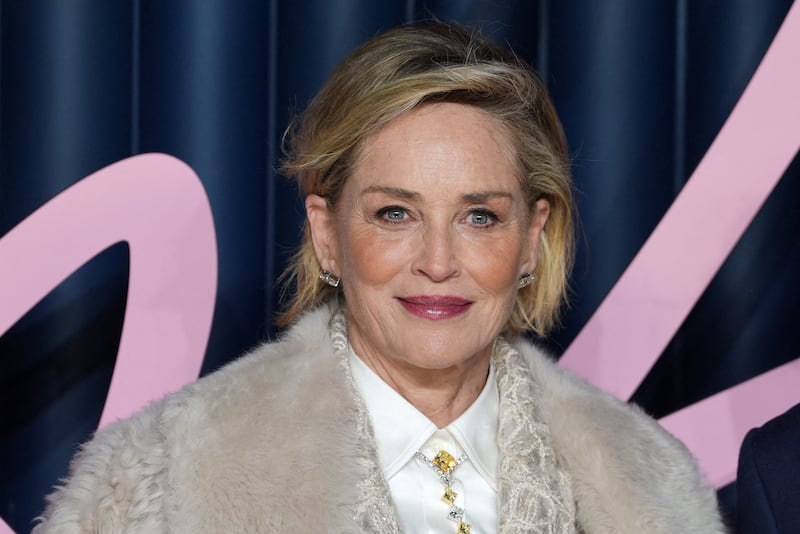 Actor Sharon Stone attends The Fashion Awards 2025, an annual event raising money for the British Fashion Council Foundation