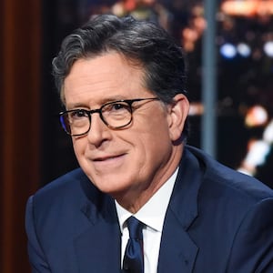 NEW YORK - SEPTEMBER 14: The Late Show with Stephen Colbert during Tuesdays September 14, 2021 show.