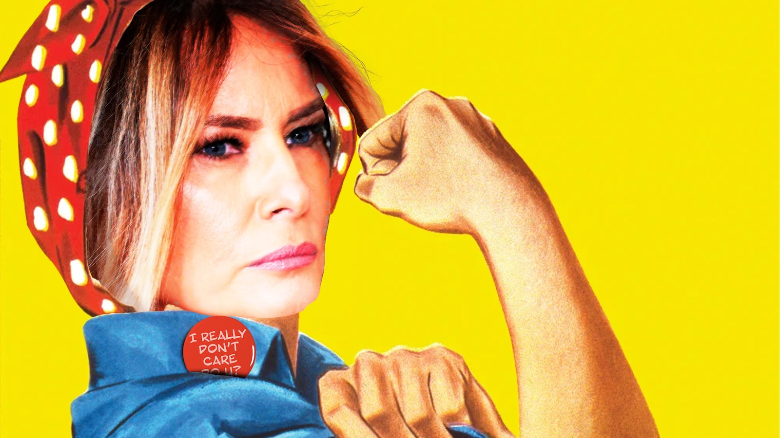 Melania Trump, Rosie the Riveter