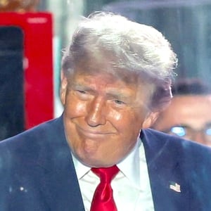 U.S. President Donald Trump dances at a rally to kick off the Great American State Fair in celebration of the 250th anniversary of U.S. independence on the National Mall in Washington, D.C., U.S., June 24, 2026.
