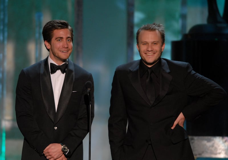 Jake Gyllenhaal and Heath Ledger