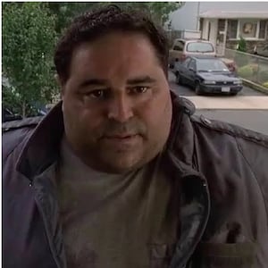 Actor Joe Gannascoli as Vito Spatafore in "The Sopranos" (left); the actor after losing 150 pounds (right).