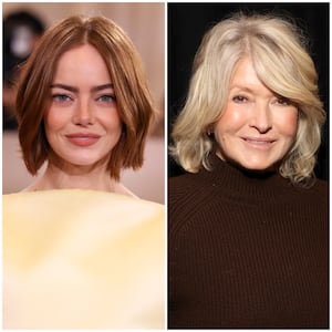 Emma Stone and Martha Stewart.