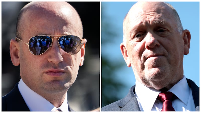 Stephen Miller and Tom Homan