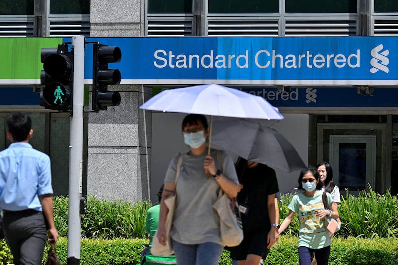 Standard Chartered is a London-headquartered British multinational bank that generates over half of its income across Asia, Africa, and the Middle East.