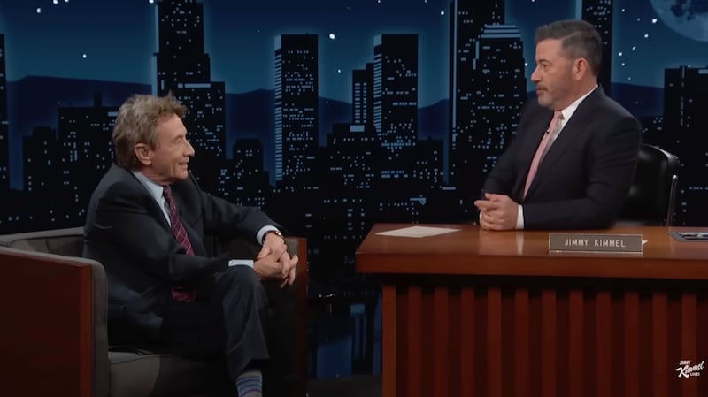 Martin Short and Jimmy Kimmel.