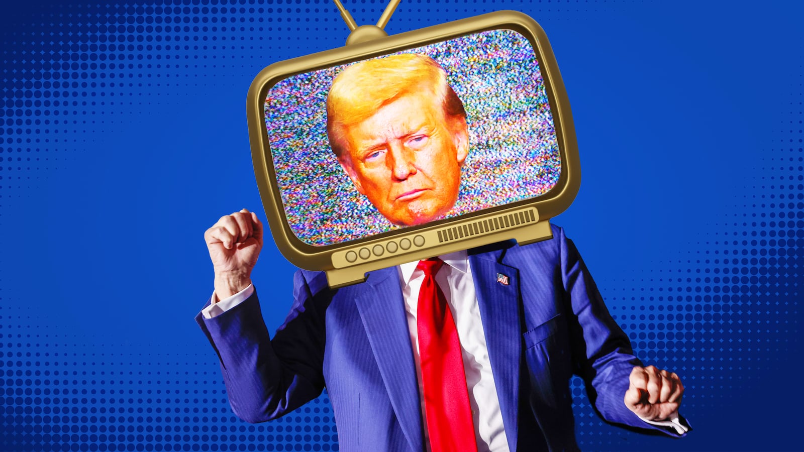 Donald Trump, TV illustration
