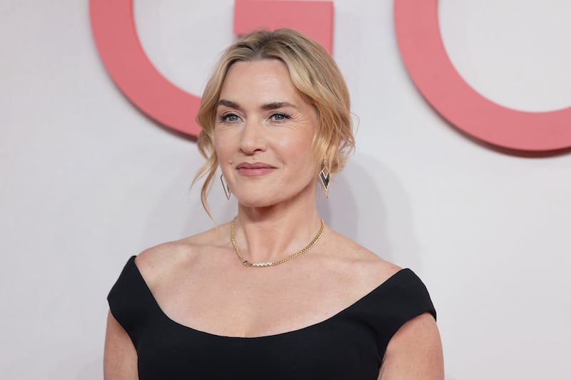 Kate Winslet at the "Goodbye June" Premiere in London.