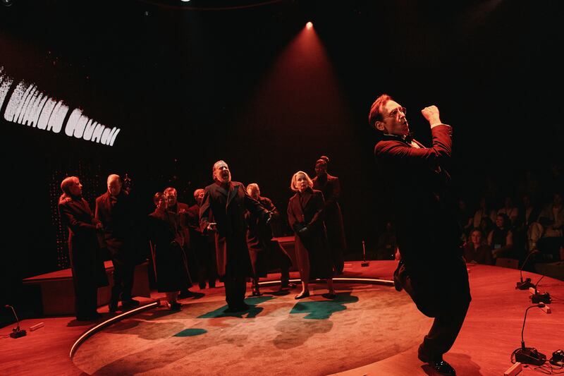 A photo of the cast of 'Kyoto'