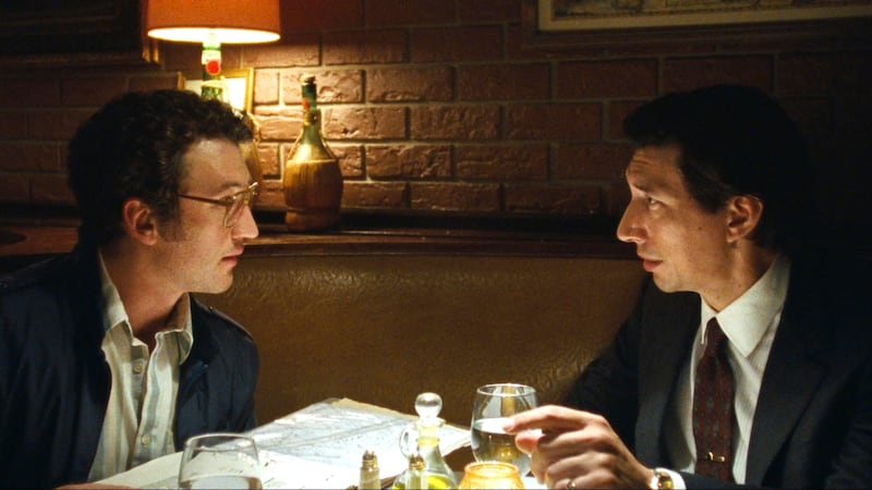 Miles Teller and Adam Driver in Paper Tiger