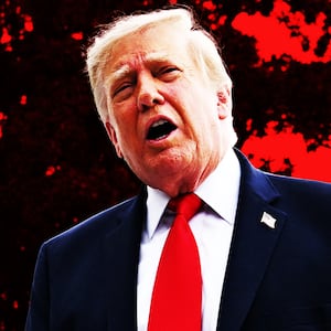 Donald Trump photo illustration