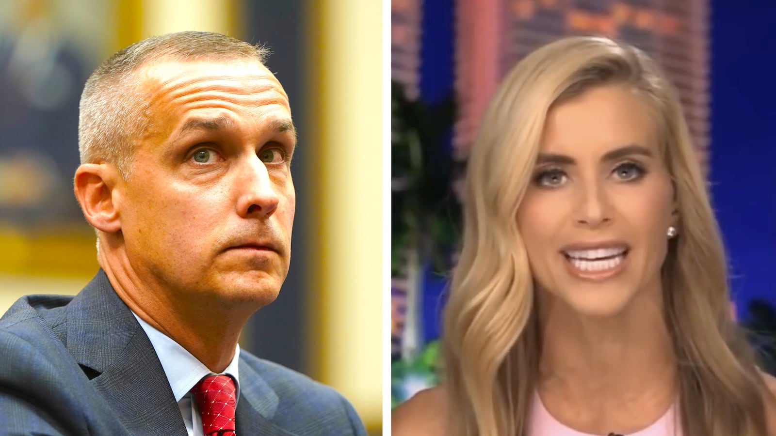 Corey Lewandowski and Katie Zacharia