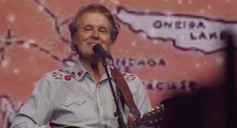Jim Cuddy of Blue Rodeo on Saturday night.