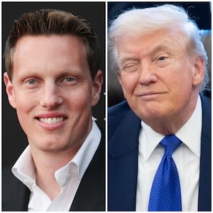 David Ellison and Donald Trump