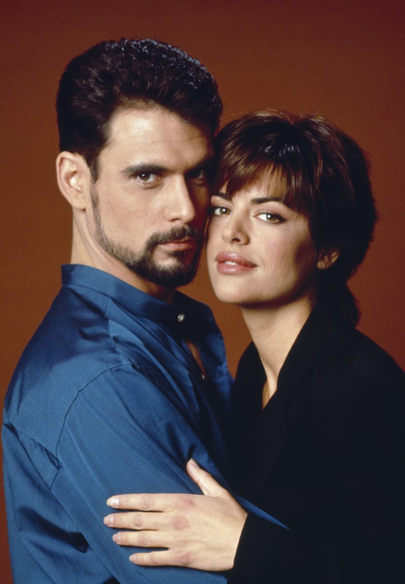 Robert Kelker-Kelly as Bo Brady, Lisa Rinna as Billie Reed.