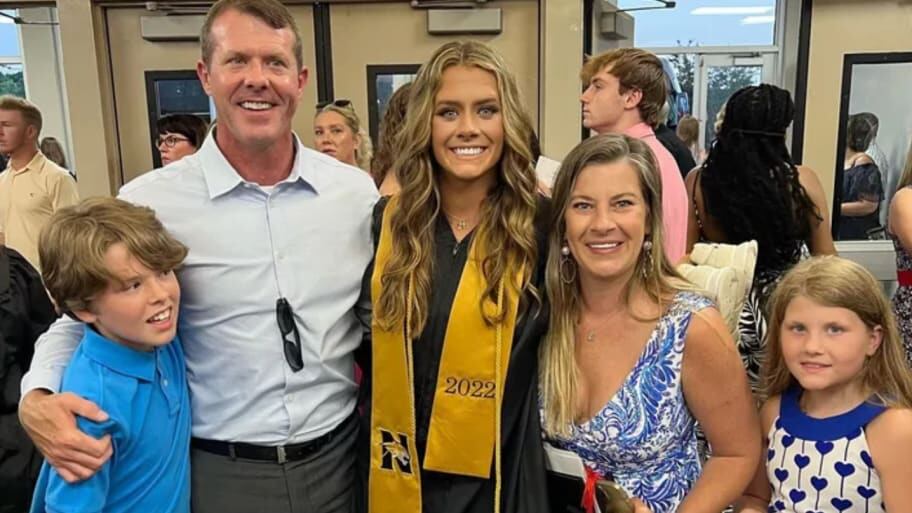 Bobby Moudy and his family