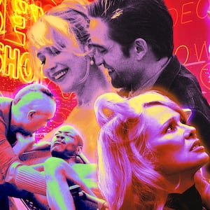 A photo illustration of the Best and Worst sex love scenes in film for 2025 Obsessed.