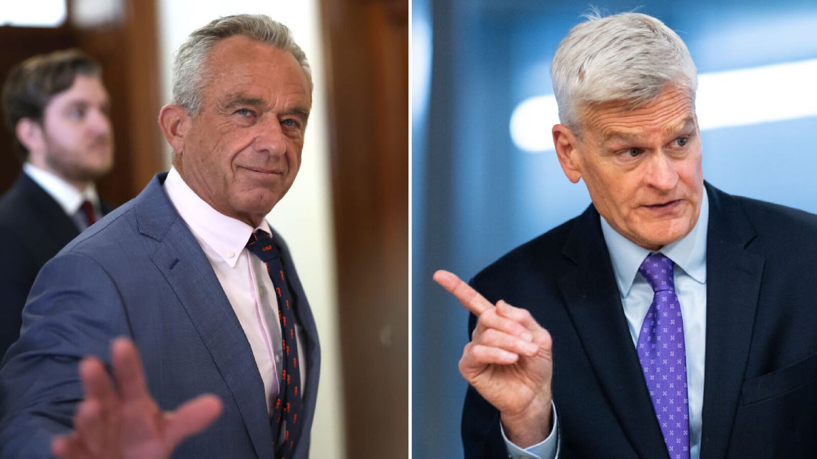 Robert F. Kennedy Jr. and Sen. Bill Cassidy (R-LA)