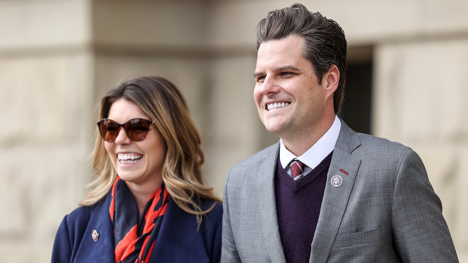 Matt Gaetz and wife Ginger Luckey Gaetz are expecting their first child.