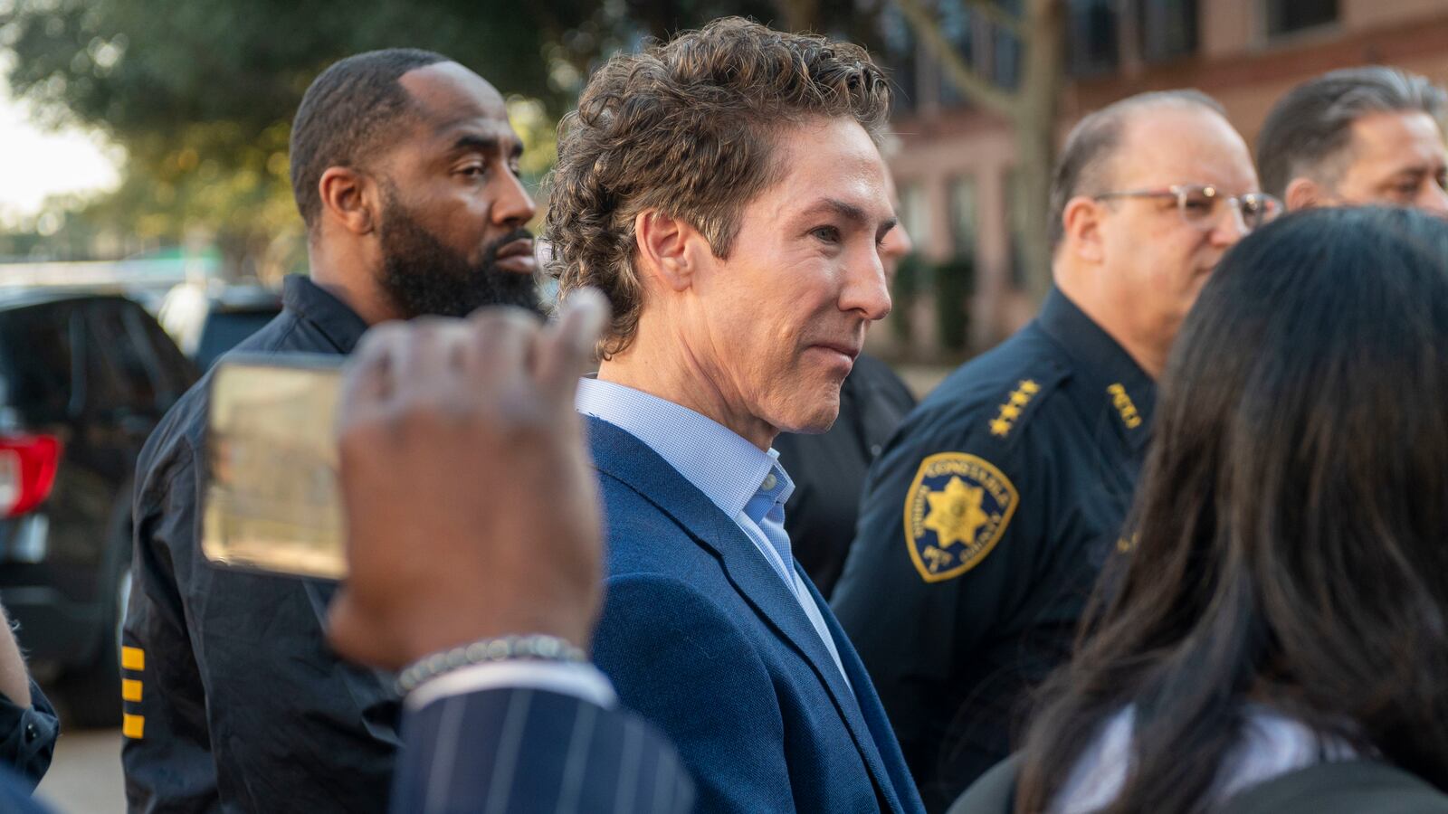 Joel Osteen Preaches Hope in Teary First Sermon After Church Shooting
