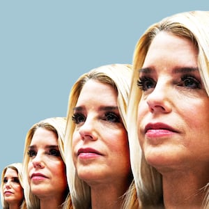 Photo Illustration of Pam Bondi
