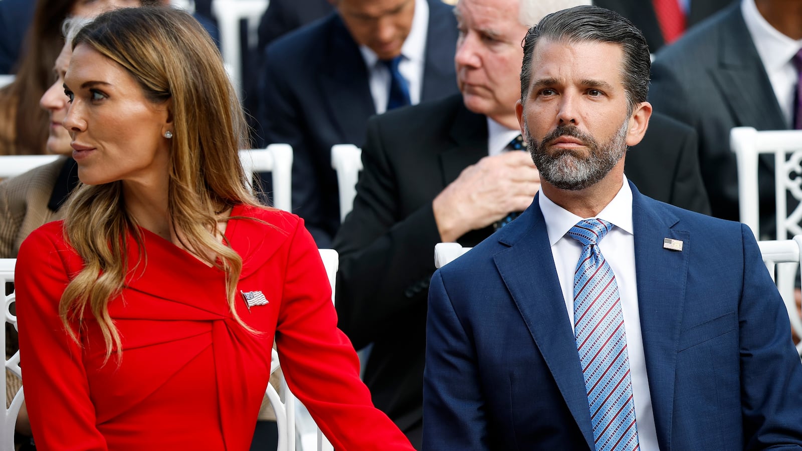 Donald Trump Jr. and Bettina Anderson
