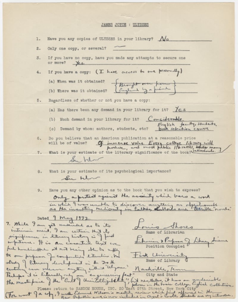 galleries/2012/06/16/librarians-who-hated-ulysses-letters/librarians-ulysses-fifty-shades-fisk-louis-shores_kjlcfq