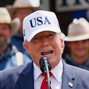 Trump was discussing the Medal of Honor when he wildly veered off-topic.