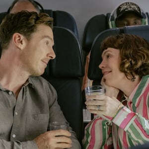 Benedict Cumberbatch and Olivia Colman
