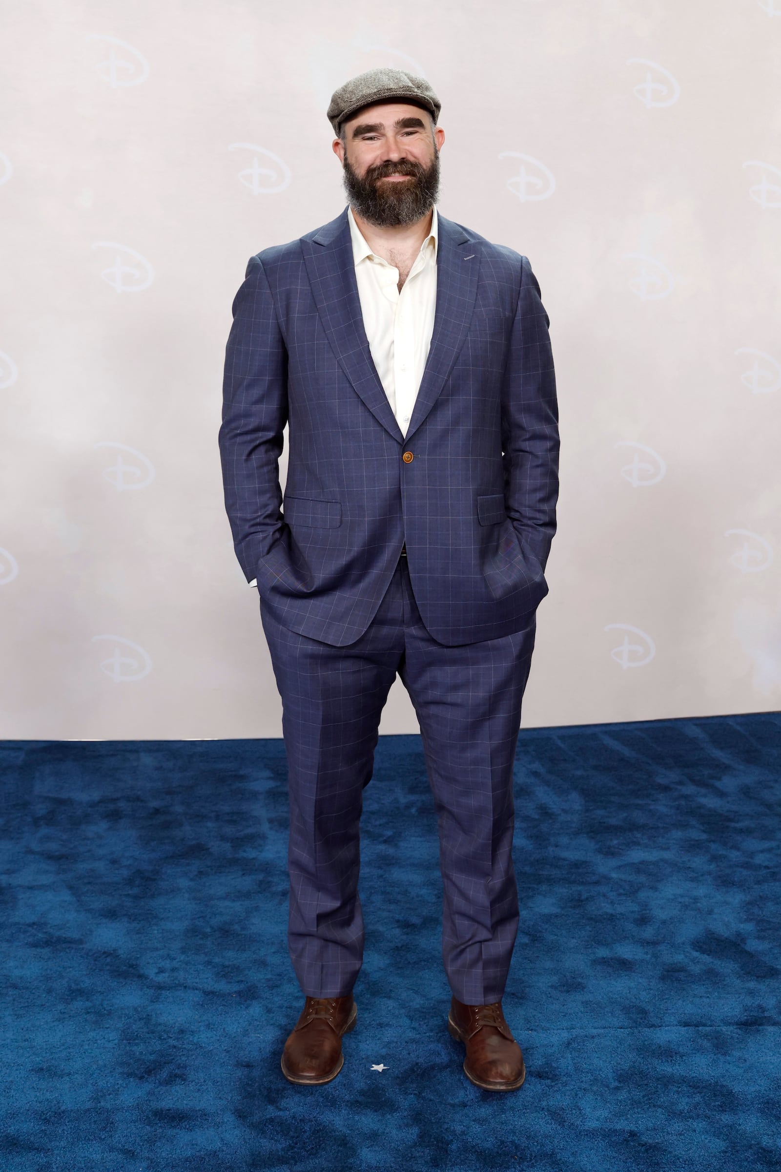 Jason Kelce at the 2025 Disney Upfront at Javits Center on May 13, 2025, in New York City.