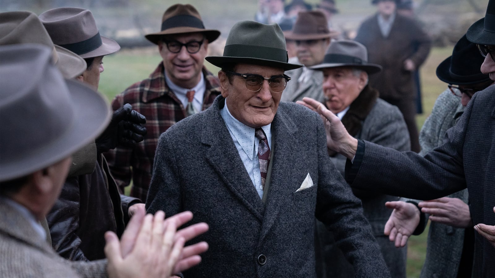 Robert De Niro as Vito Genovese in The Alto Knights.