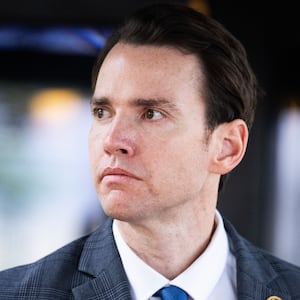 Rep. Kevin Kiley, R-Calif., leaves the Capitol Hill Club after a meeting of the House Republican Conference on Wednesday, September 18, 2024.