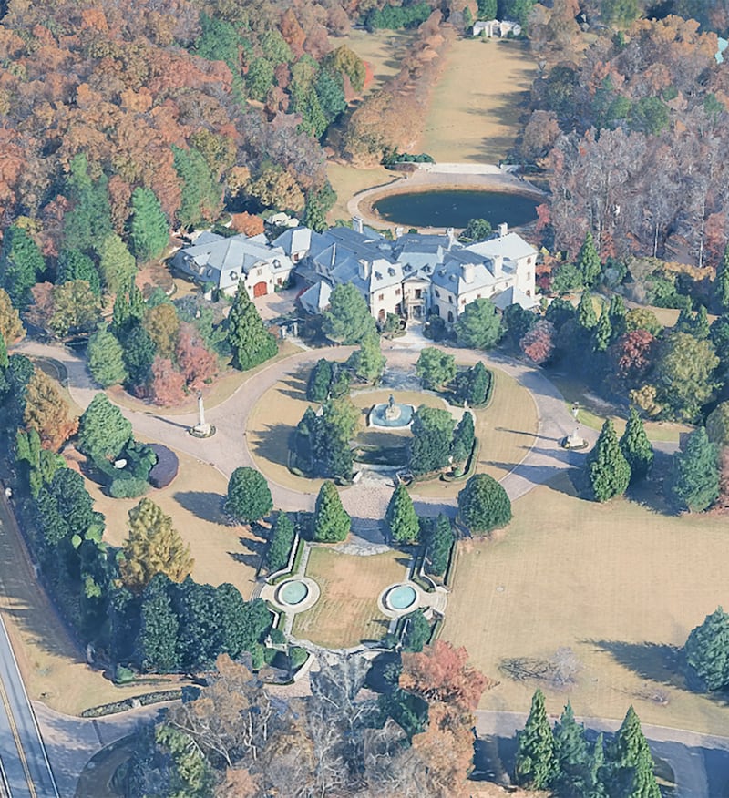 Rick Jackson estate at 2015 Trammel Rd, Cumming, Georgia, 30041.