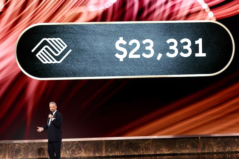 Nate Bargatze speaks onstage at the 77th Primetime Emmy Awards held at the Peacock Theater on September 14, 2025 in Los Angeles, California.