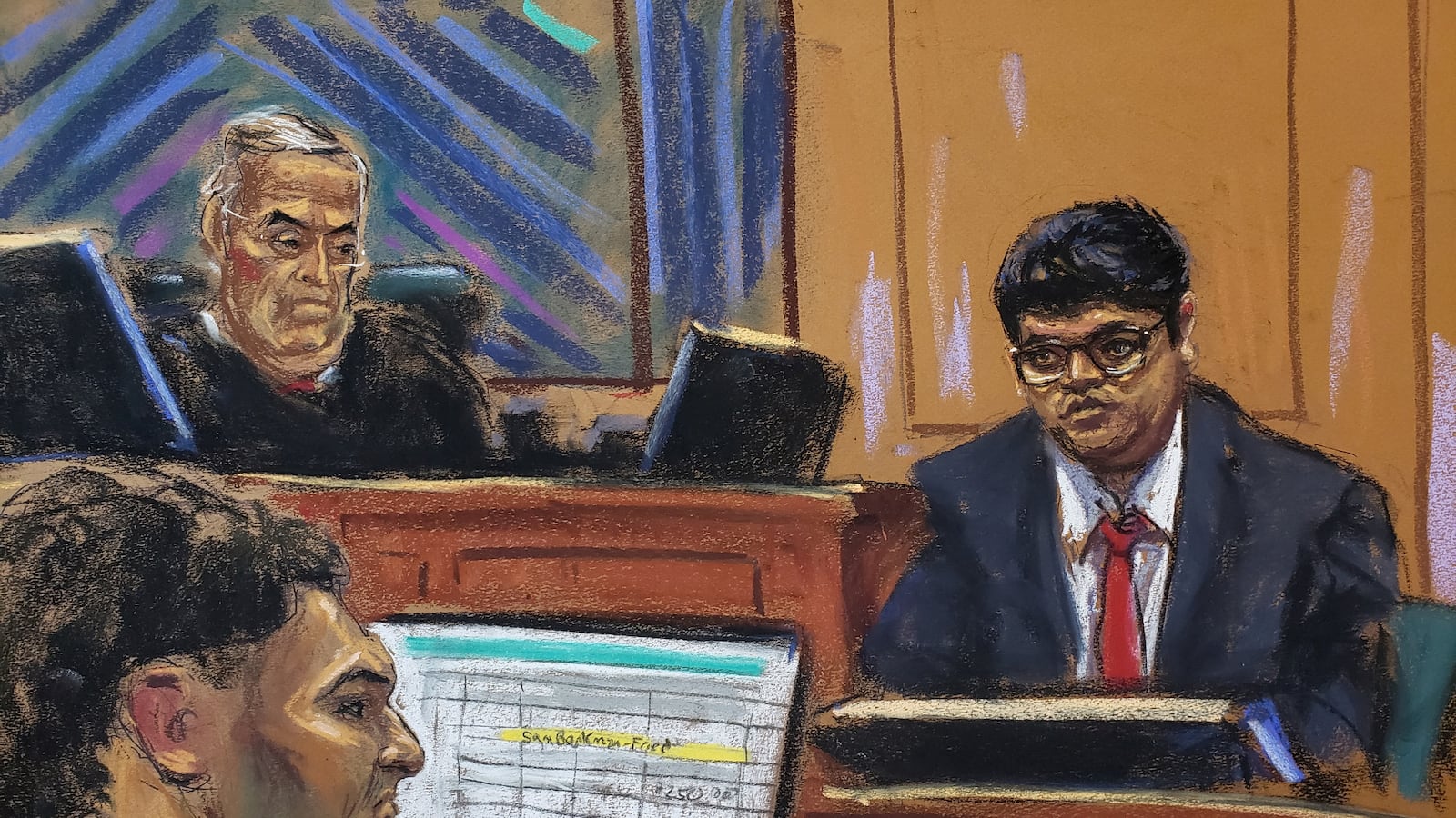 Nishad Singh, former director of engineering at FTX, testifies during Sam Bankman-Fried's fraud trial.