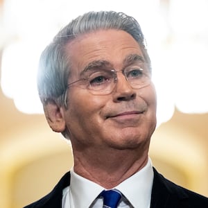 Treasury Secretary Scott Bessent in the U.S. Capitol.