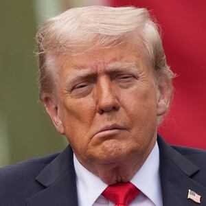 ARLINGTON, VIRGINIA - SEPTEMBER 11: U.S. President Donald Trump attends a September 11th observance event in the courtyard of the Pentagon September 11, 2025 in Arlington, Virginia. Today marks the 24th anniversary of the 9/11 terror attacks that claimed the lives of nearly 3,000 people. (Photo by Andrew Harnik/Getty Images)