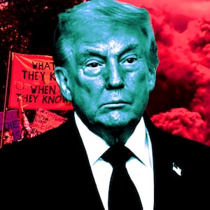 Donald Trump photo illustration