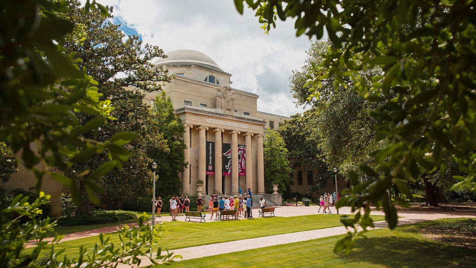 A picture of the University of South Carolina’s campus. A University of South Carolina student was fatally shot as he attempted to enter the wrong home on the same street he lived on.