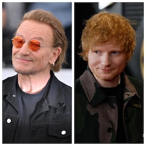 sheeran, bono