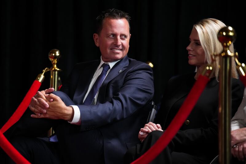 Richard Grenell (left) and Pam Bondi (right)