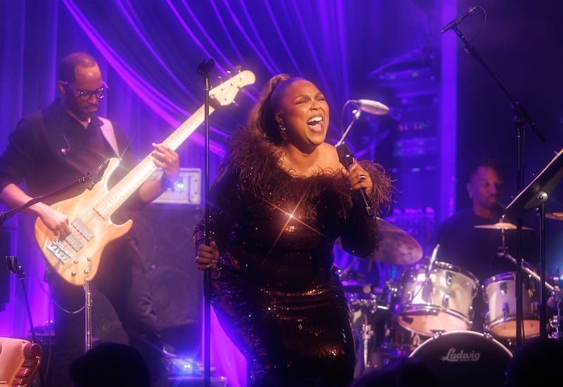 Lizzo performs during a series of intimate shows at The Blue Note L.A. on February 20, 2026 in Los Angeles, California.