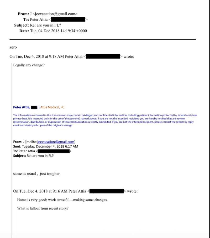 Epstein and Attia appeared cordial following the explosive Miami Herald report.