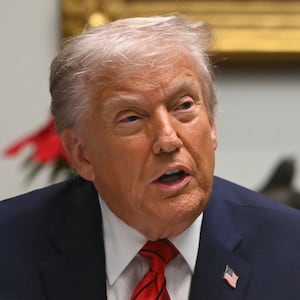 President Donald Trump confirmed during a roundtable on Wednesday that the U.S. seized a tanker off the coast of Venezuela.