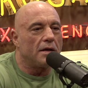 Joe Rogan and President Donald Trump