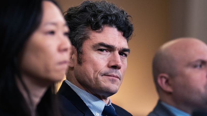 Joe Kent, an aide to Tulsi Gabbard, director of National Intelligence, attends the House Select Intelligence Committee hearing titled "Worldwide Threats Assessment," in Longworth building on Wednesday, March 26, 2025