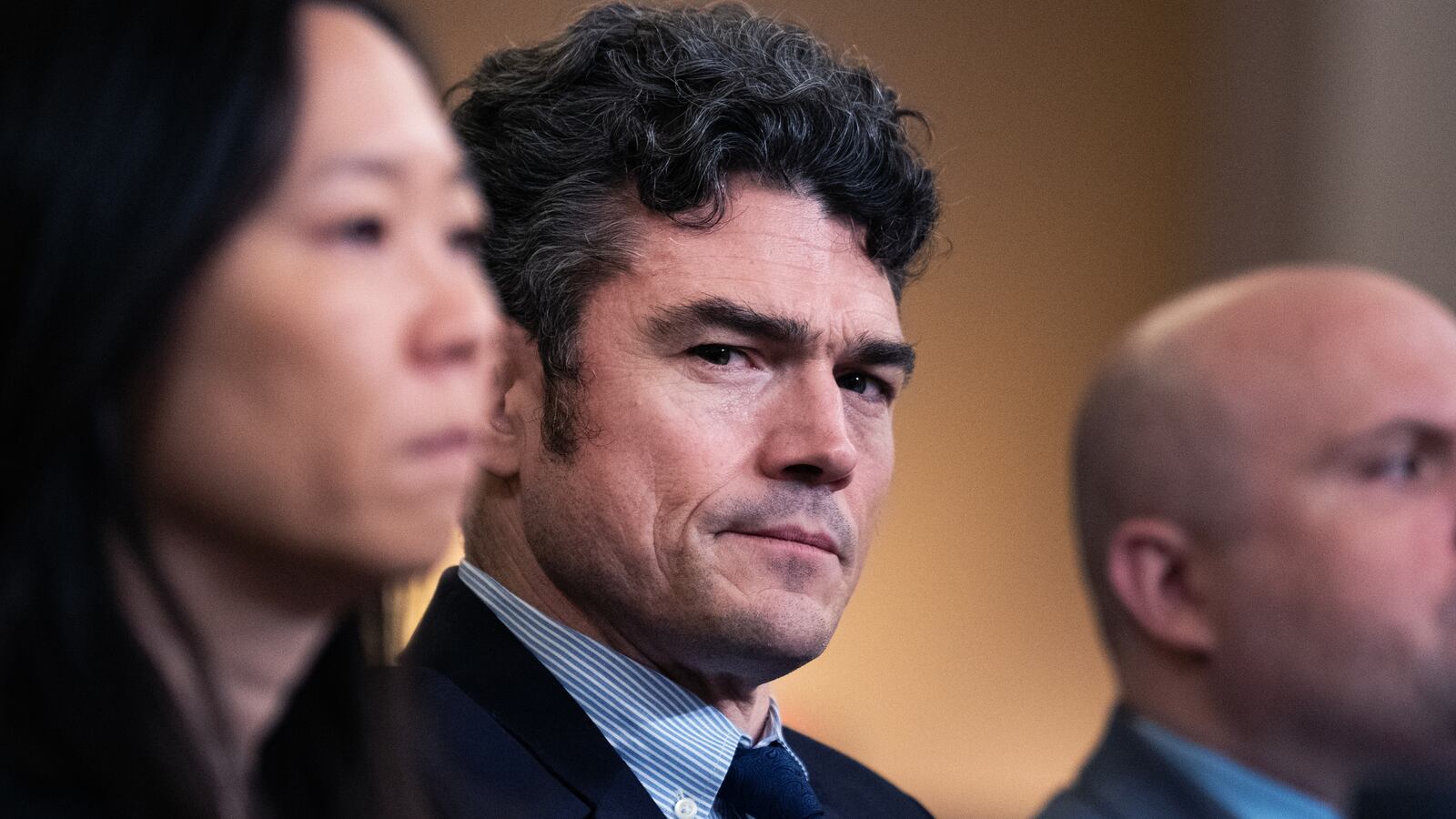 Joe Kent, an aide to Tulsi Gabbard, director of National Intelligence, attends the House Select Intelligence Committee hearing titled "Worldwide Threats Assessment," in Longworth building on Wednesday, March 26, 2025