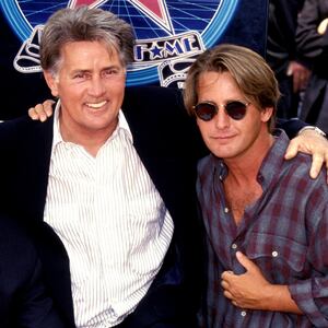 Charlie Sheen, Martin Sheen and Emilio Estevez